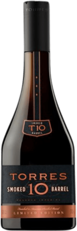 18,95 € Free Shipping | Brandy Torres Smoked Barrel Catalonia Spain 10 Years Bottle 70 cl