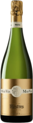 92,95 € Envio grátis | Espumante Branco Mestres Mas Via Vintage D.O. Cava Catalunha Espanha Macabeo, Xarel·lo, Parellada 75 cl