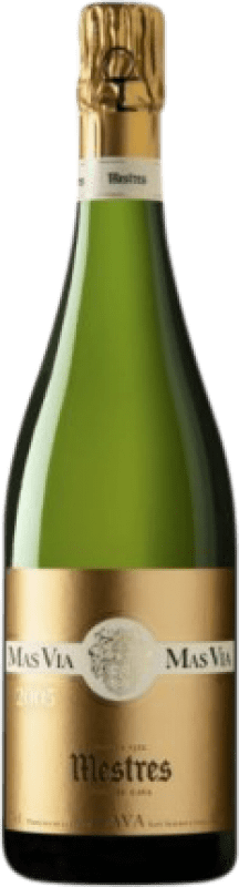 86,95 € Envoi gratuit | Blanc mousseux Mestres Mas Via Vintage D.O. Cava Catalogne Espagne Macabeo, Xarel·lo, Parellada Bouteille 75 cl