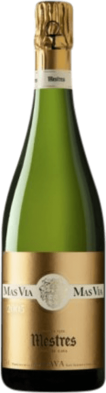 69,95 € Envoi gratuit | Vin Mousseux Blanc Mestres Mas Via Vintage D.O. Cava Catalogne Espagne Macabeo — Macabeu, Xarel·lo, Parellada Bouteille 75 cl