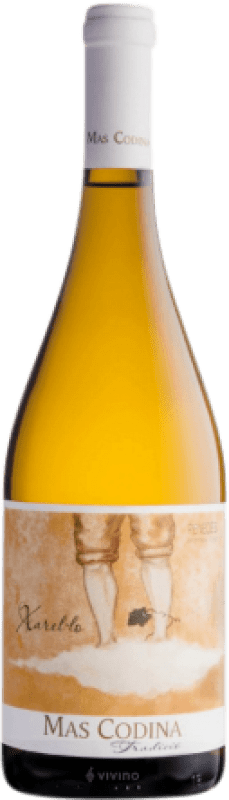 10,95 € Envio grátis | Vinho Branco Mas Codina Tradicional D.O. Penedès Catalunha Espanha Xarel·lo Garrafa 75 cl