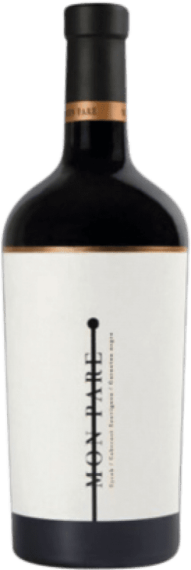 22,95 € Spedizione Gratuita | Vino rosso Vinyes del Convent Mon Pare D.O. Terra Alta Spagna Syrah, Cabernet Sauvignon, Grenache Tintorera Bottiglia 75 cl