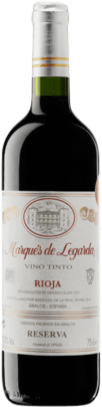 14,95 € Free Shipping | Red wine Real Divisa Marqués de Legarda Reserve D.O.Ca. Rioja Spain Bottle 75 cl