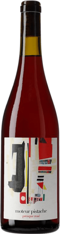 25,95 € Envío gratis | Vino rosado 4 Kilos Moteur Pistache Rosé Islas Baleares España Botella 75 cl