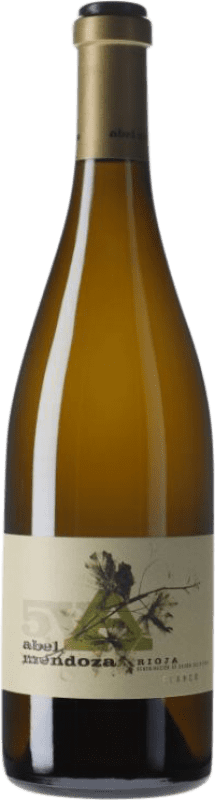 42,95 € Envio grátis | Vinho branco Abel Mendoza 5V D.O.Ca. Rioja La Rioja Espanha Viura, Malvasía, Grenache Branca, Torrontés, Tempranillo Branco Garrafa 75 cl