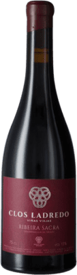 146,95 € Free Shipping | Red wine Damm Clos Ladredo Viñas Viejas D.O. Ribeira Sacra Galicia Spain Mencía, Grenache Tintorera Bottle 75 cl
