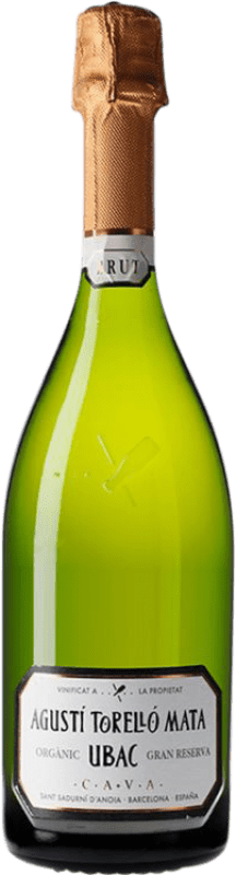 18,95 € Spedizione Gratuita | Spumante bianco Agustí Torelló Ubac Gran Riserva D.O. Cava Catalogna Spagna Bottiglia 75 cl