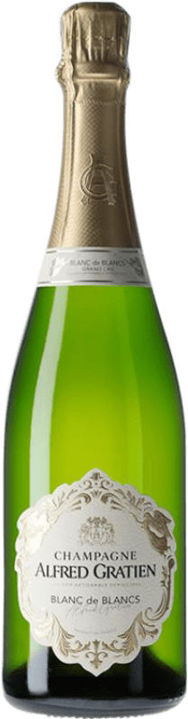 62,95 € Бесплатная доставка | Белое игристое Alfred Gratien Blanc de Blancs A.O.C. Champagne шампанское Франция Chardonnay бутылка 75 cl