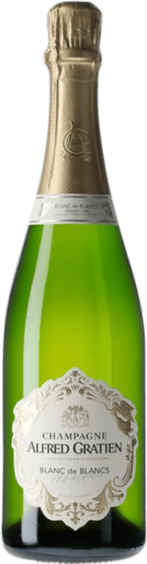 89,95 € Envío gratis | Espumoso blanco Alfred Gratien Blanc de Blancs A.O.C. Champagne Champagne Francia Chardonnay Botella 75 cl