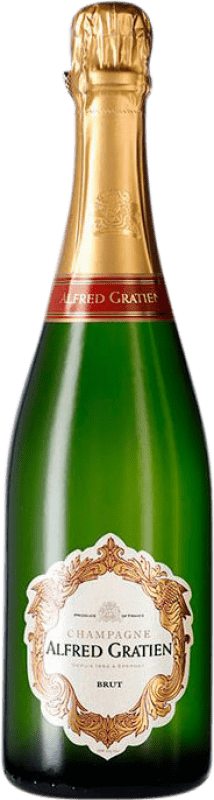 57,95 € 送料無料 | 白スパークリングワイン Alfred Gratien Classique Brut A.O.C. Champagne シャンパン フランス Pinot Black, Chardonnay, Pinot Meunier ボトル 75 cl