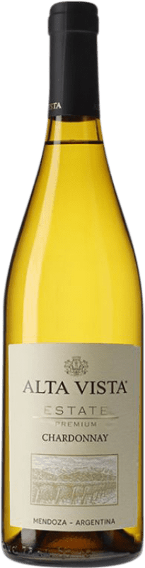 25,95 € 免费送货 | 白酒 Altavista Premium I.G. Mendoza 门多萨 阿根廷 Chardonnay 瓶子 75 cl