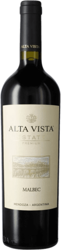 19,95 € Free Shipping | Red wine Altavista Premium I.G. Mendoza Mendoza Argentina Malbec Bottle 75 cl