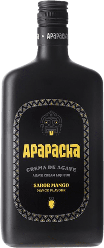 13,95 € 送料無料 | リキュールクリーム Apapacha. Mango al Aguardiente de Agave スペイン ボトル 70 cl
