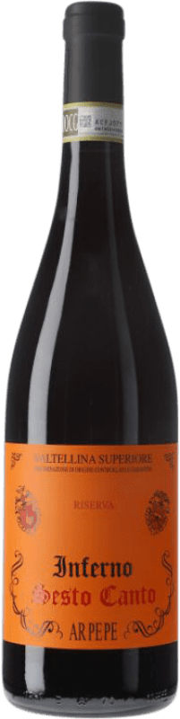 131,95 € Envio grátis | Vinho tinto Ar.Pe.Pe. Fiamme Antiche Inferno I.G.T. Lombardia Lombardia Itália Nebbiolo Garrafa 75 cl