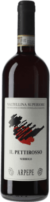 56,95 € Kostenloser Versand | Rotwein Ar.Pe.Pe. Il Petirrosso I.G.T. Lombardia Lombardei Italien Nebbiolo Flasche 75 cl