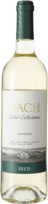 7,95 € Envío gratis | Vino Blanco Bach Viña Extrísimo Seco D.O. Penedès Cataluña España Moscato, Macabeo, Xarel·lo, Chardonnay 75 cl