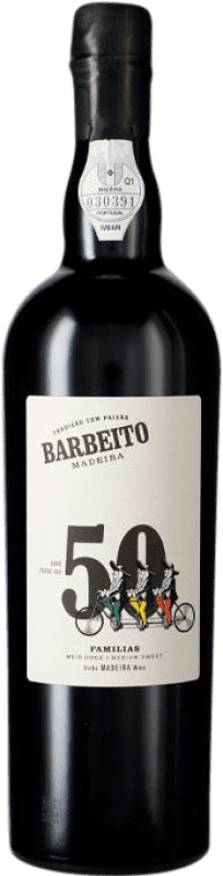 1 208,95 € Envoi gratuit | Vin Doux Barbeito Medium Sweet — Demi-Doux I.G. Madeira Madère Portugal Tinta 50 Ans Bouteille 75 cl