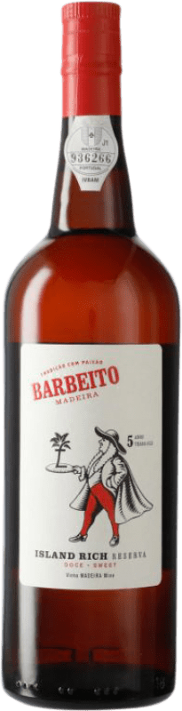 17,95 € Envoi gratuit | Vin Doux Barbeito Island Rich Sweet — Doux Réserve I.G. Madeira Madère Portugal Tinta 5 Ans Bouteille 75 cl
