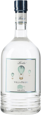 49,95 € Envio grátis | Aguardente Grappa Berta Villa Prato I.G.T. Grappa Piemontese Piemonte Itália Garrafa 1 L