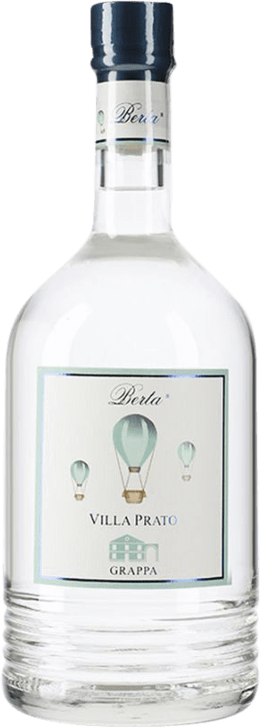 49,95 € Envío gratis | Grappa Berta Villa Prato I.G.T. Grappa Piemontese Piemonte Italia Botella 1 L