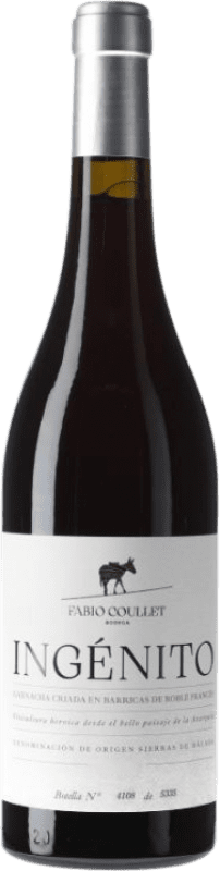 29,95 € Free Shipping | Red wine Fabio Coullet Ingénito D.O. Sierras de Málaga Andalusia Spain Grenache Bottle 75 cl