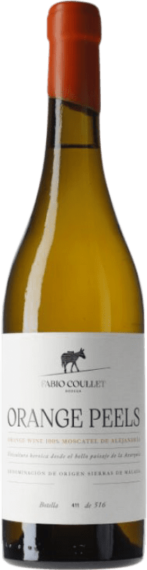23,95 € 免费送货 | 白酒 Fabio Coullet Orange Peels D.O. Sierras de Málaga 安达卢西亚 西班牙 Muscat 瓶子 75 cl