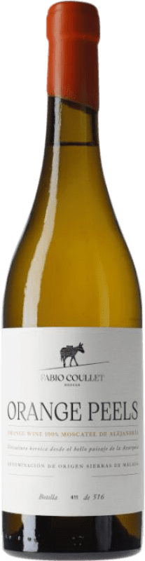 23,95 € Envoi gratuit | Vin blanc Fabio Coullet Orange Peels D.O. Sierras de Málaga Andalousie Espagne Muscat d'Alexandrie Bouteille 75 cl