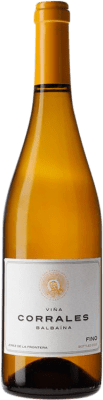 52,95 € Envío gratis | Vino generoso San Francisco Javier Viña Corrales Fino Saca D.O. Jerez-Xérès-Sherry Andalucía España Palomino Fino Botella 75 cl