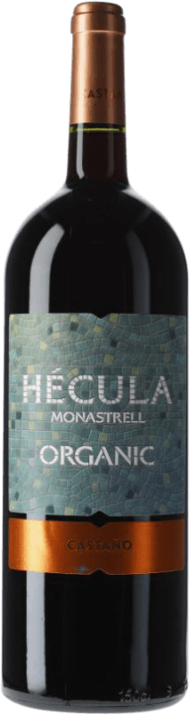 19,95 € Бесплатная доставка | Красное вино Castaño Hécula D.O. Yecla Регион Мурсия Испания Monastrell — Монастрель Бутылка Магнум 1,5 L