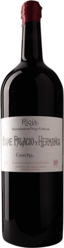 1 111,95 € Envio grátis | Vinho tinto Cosme Palacio Crianza D.O.Ca. Rioja La Rioja Espanha Garrafa Especial 5 L