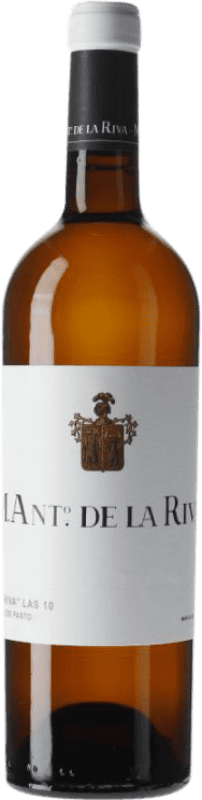 34,95 € Spedizione Gratuita | Vino Bianco De la Riva Las 10 I.G.P. Vino de la Tierra de Cádiz Andalusia Spagna Palomino Fino 75 cl