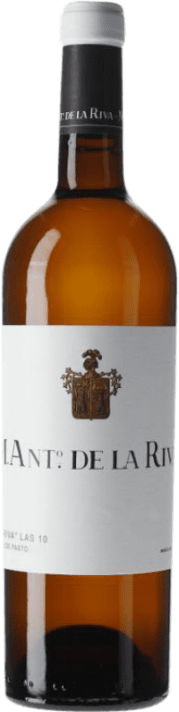 32,95 € Free Shipping | White wine De la Riva Las 10 I.G.P. Vino de la Tierra de Cádiz Andalusia Spain Palomino Fino Bottle 75 cl
