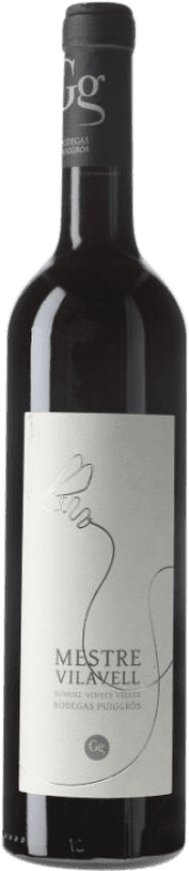 23,95 € Envoi gratuit | Vin rouge Puiggròs Mestre Vilavell Catalogne Espagne Sumoll Bouteille 75 cl