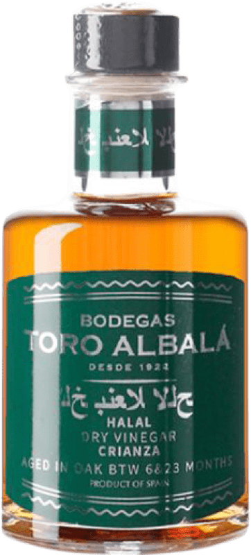 18,95 € Envío gratis | Vinagre Toro Albalá Halal Seco Crianza D.O. Montilla-Moriles Andalucía España Botellín 20 cl