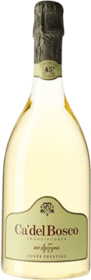 49,95 € Envoi gratuit | Blanc mousseux Ca' del Bosco Cuvée Prestige 45a Edizione D.O.C.G. Franciacorta Lombardia Italie Pinot Noir, Chardonnay, Pinot Blanc Bouteille 75 cl