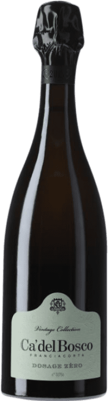 91,95 € Envio grátis | Espumante Branco Ca' del Bosco Zéro Dosage — Dosagem Zero — Brut Nature Vintage, Collection — Coleção D.O.C.G. Franciacorta Lombardia Itália Pinot Noir, Chardonnay, Pinot Branco 75 cl