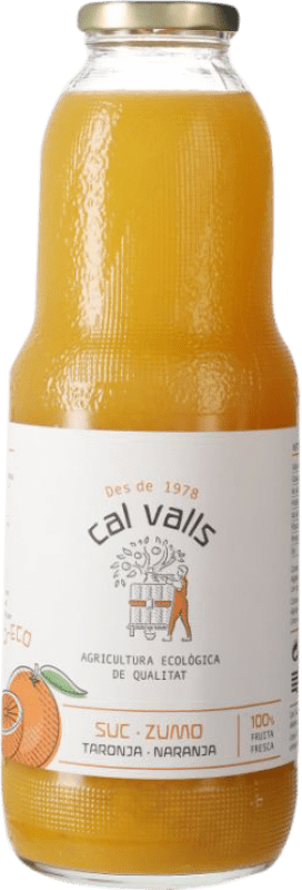 7,95 € Free Shipping | Soft Drinks & Mixers Cal Valls Zumo de Naranja Spain Bottle 1 L