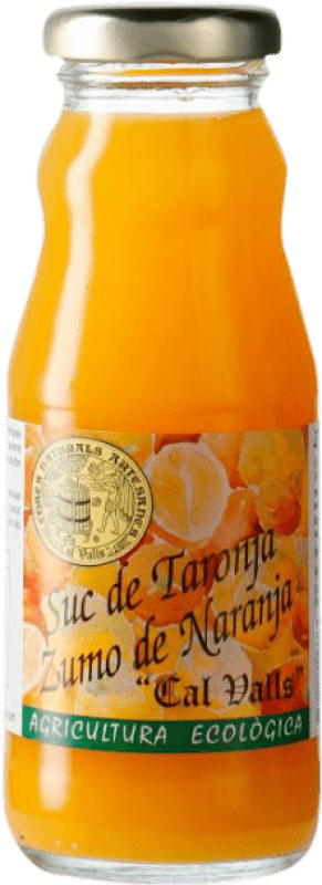 19,95 € Kostenloser Versand | 12 Einheiten Box Softdrinks Cal Valls Spanien Kleine Flasche 20 cl Naranja — Orange