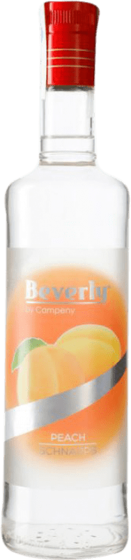 12,95 € Envio grátis | Schnapps Campeny Beverly Melocotón Espanha Garrafa 70 cl