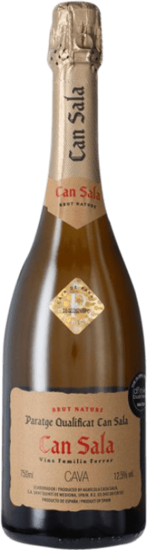 93,95 € 送料無料 | 白スパークリングワイン Can Sala ブルットの自然 D.O. Cava カタロニア スペイン Xarel·lo, Parellada ボトル 75 cl