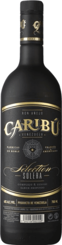 19,95 € Envío gratis | Ron Caribu Selección Solera Venezuela Botella 70 cl