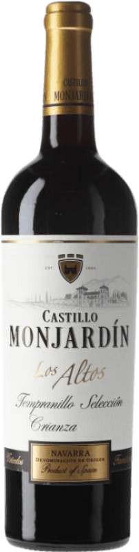 13,95 € Free Shipping | Red wine Castillo de Monjardín Los Altos D.O. Navarra Navarre Spain Tempranillo Bottle 75 cl