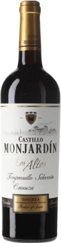 7,95 € Envoi gratuit | Vin Rouge Castillo de Monjardín Los Altos Crianza D.O. Navarra Navarre Espagne Tempranillo Bouteille 75 cl