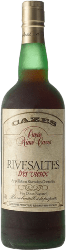 353,95 € Kostenloser Versand | Weißwein L'Ostal Cazes Cuvée Aimé 1963 A.O.C. Rivesaltes Languedoc-Roussillon Frankreich Grenache, Grenache Weiß Flasche 75 cl