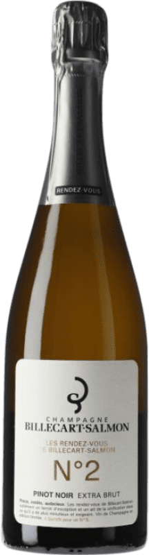 99,95 € 送料無料 | 白のスパークリングワイン Billecart-Salmon Nº 2 Extra Brut — エクストラ・ブリュット A.O.C. Champagne シャンパン フランス Pinot Noir — ピノ・ノワール ボトル 75 cl