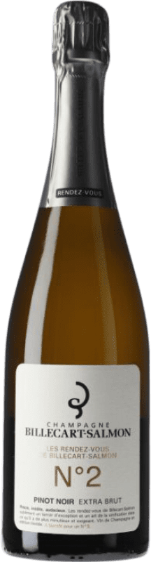94,95 € Envio grátis | Espumante branco Billecart-Salmon Nº 2 Extra Brut A.O.C. Champagne Champagne França Pinot Preto Garrafa 75 cl