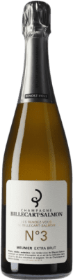 99,95 € Envio grátis | Espumante branco Billecart-Salmon Nº 3 Extra Brut A.O.C. Champagne Champagne França Pinot Meunier Garrafa 75 cl