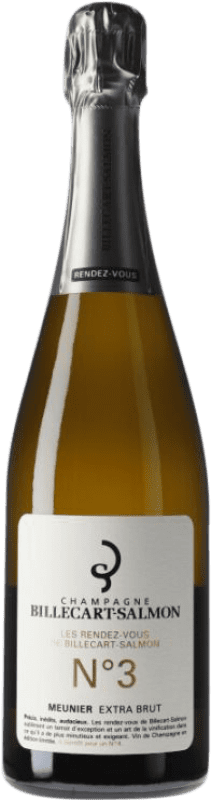 99,95 € 送料無料 | 白スパークリングワイン Billecart-Salmon Nº 3 エキストラブラット A.O.C. Champagne シャンパン フランス Pinot Meunier ボトル 75 cl