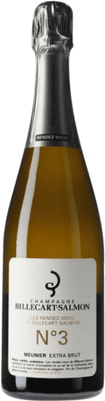 104,95 € 送料無料 | 白のスパークリングワイン Billecart-Salmon Nº 3 Extra Brut — エクストラ・ブリュット A.O.C. Champagne シャンパン フランス Pinot Meunier — ピノ・ムニエ ボトル 75 cl