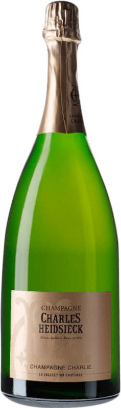 2 689,95 € Kostenloser Versand | Weißer Sekt Charles Heidsieck Collection Crayères Charlie 1982 A.O.C. Champagne Champagner Frankreich Pinot Schwarz, Chardonnay Magnum-Flasche 1,5 L